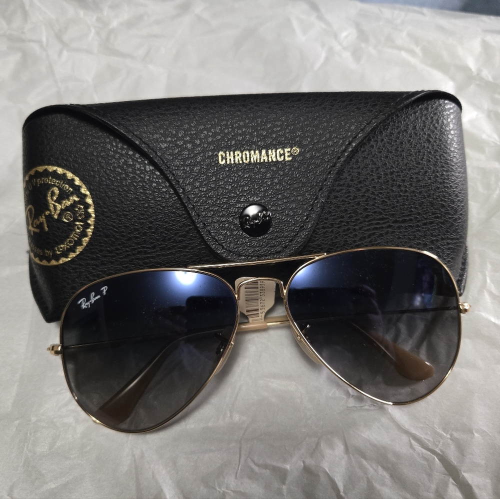 Ray-Ban Chromance Sunglasses New With Tags.